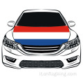 La bandiera della Coppa del Mondo dei Paesi Bassi Bandiera del cofano dell&#39;auto 100 * 150 cm